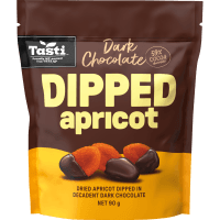 Dark Chocolate Dipped Apricot (90g)