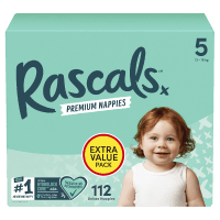 Premium Nappies Unisex Size 5 13-18kg Walker (112pk)