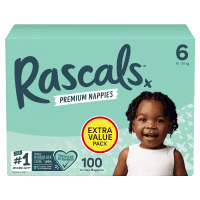 Premium Nappies Unisex Size 6 15-20kg Junior (100pk)