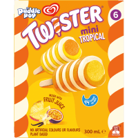 Twister Mini Tropical Ice Blocks (6 x 50ml)