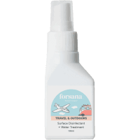 Travel + Outdoors Unscented Disinfectant + Water Treatment (100ml)
