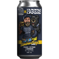 Simon Says Peach Citrus Lemonade Cider (440ml)