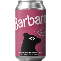 Barbara Raspberry Rhubarb Cider (330ml)