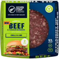 Beef and Venison with Chilli and Lime Burgers (500g)