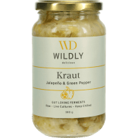 Jalapeno & Green Pepper Kraut (380g)
