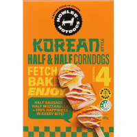 Korean Style Half & Half Corndogs (4 x 100g)