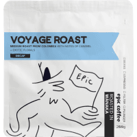 Voyage Medium Roast (decaf) Espresso Grind Coffee (200g)