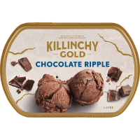 Gold Chocolate Ripple New Zealand Ice Cream (1l)