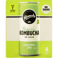 Pineapple Lime Kombucha (4 x 250ml)