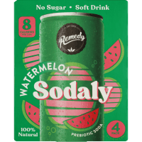 Sodaly Watermelon Prebiotic Soda (4 x 250ml)