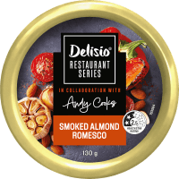 Delisio Restaurant Series Spanish Smoked Almond Romesco Dip (130g)
