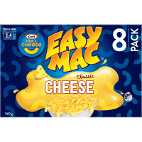 Easy Mac Classic Cheese Quick Serve Meal (560g)