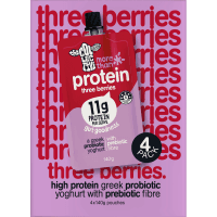 More Than Protein Three Berries Greek Yoghurt (4 x 140g)