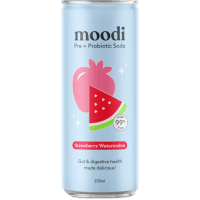 Pre+ Probiotic Soda Strawberry Watermelon Carbonated Drinks (250ml)