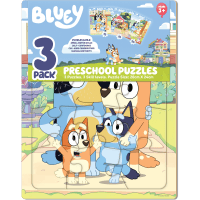 Bluey Frame Tray Puzzles 3+ Years (3pk)