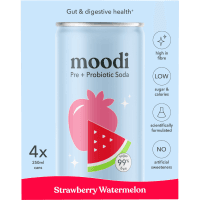 Strawberry Watermelon Carbonated Drinks (4 x 250ml)