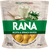 Ricotta & Spinach Ravioli Pasta (325g)