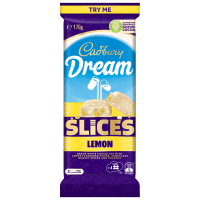 Dream Slices Lemon Chocolate Block (170g)