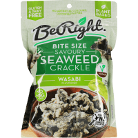 Wasabi Bite Size Savoury Seaweed Crackle Snack (35g)