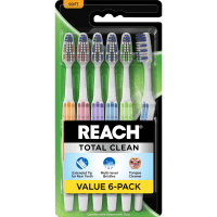 Total Clean Soft Toothbrush (6pk)