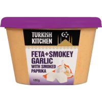 Feta and Smokey Garlic Smoked Paprika Dip (180g)