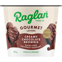 Gourmet Layers Creamy Chocolate Brownie Dairy-Free Coconut Yoghurt (150g)