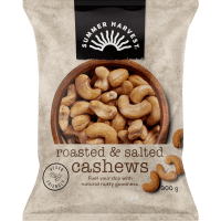Roasted & Salted Cashews (300g)