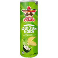 Sour Cream & Onion Flavour Potato Crisps (100g)