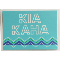Kia Kaha Greeting Card (1pk)