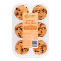 Orange Choc Chip Muffins (6pk)
