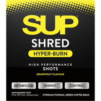 Shred Hyper-Burn Grapefruit Flavour High Performance Shots (15 x 25ml)