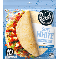 Soft White Family Pack Wraps (10 x 63g)