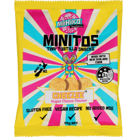 Minitos Cheezee Vegan Cheese Flavour Tiny Tortilla Snacks (35g)