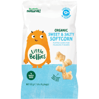 Organic Sweet & Salty Softcorn Snack 12+ Months (4 x 8g)