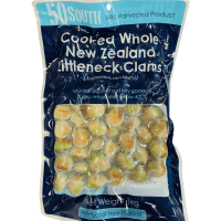 Cooked Whole New Zealand Littleneck Clams (1kg)