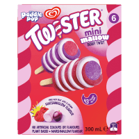 Marshmallow Flavour Twister Mini Ice Cream (6 x 50ml)