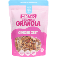 Ginger Zest Organic Caramelised Granola (350g)