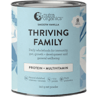 Smooth Vanilla Thriving Family Protein + Multivitamin Powder (240g)