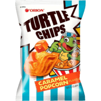 Caramel Popcorn Turtle Chips (160g)
