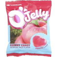 O'Jelly Peach Flavour Gummy Candy (67g)