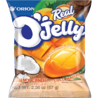 O'Jelly Coconut Mango Gummy Candy (67g)