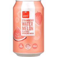 Strawberry Watermelon Flavoured Sparkling Water (330ml)