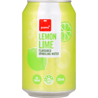 Lemon Lime Flavoured Sparkling Water (330ml)