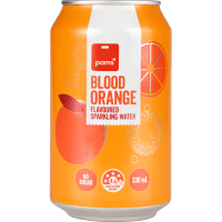 Blood Orange Flavoured Sparkling Water (330ml)