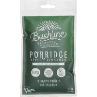 Bushline Apple Cinnamon Power Protein GF Porridge Cereal (110g)