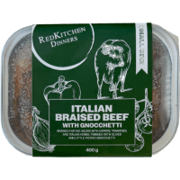 Italian Braised Beef With Gnocchetti Small Ready Meal (400g)