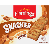 Snacker Caramel Choc Muesli Bar (6 x 27g)