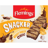 Snacker Hokey Pokey Choc Muesli Bar (6 x 27g)