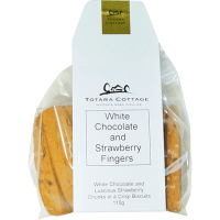 White Chocolate & Strawberry Fingers Biscuits (110g)