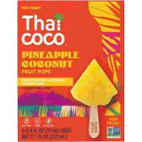 Pineapple Coconut Fruit Pops (3 x 70ml)